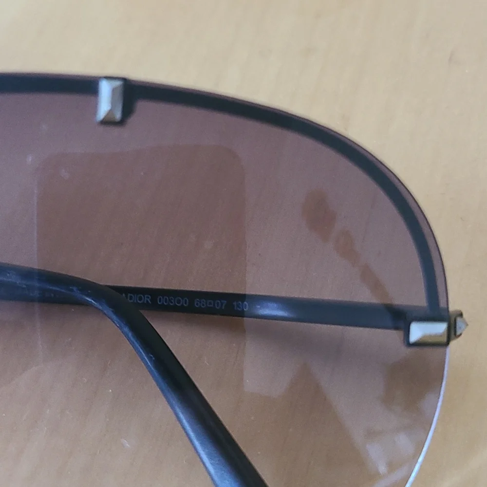 Dior ToreaDior Sunglasses Black Studs Gradient Lens